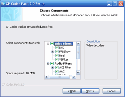 XP Codec Pack Download