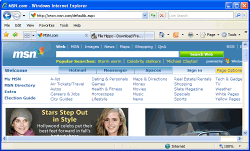 Internet Explorer 8 Vista