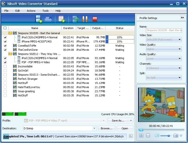 image for Xilisoft iPod Video Converter 