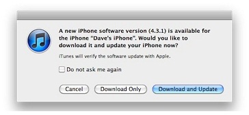 iOS 4.3.1 Download