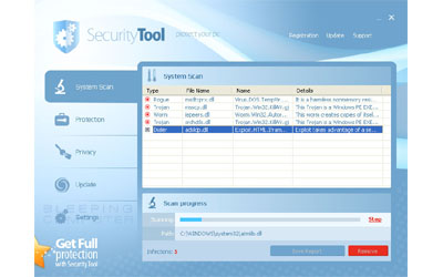 Security Tool Virus Removal